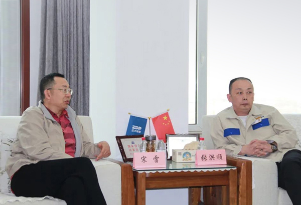 唐宋大数据董事长宋雷一行到访best365官网集团